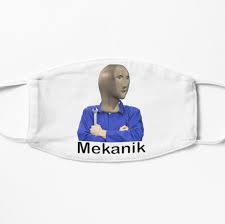 This opens in a new window. Mememan Face Masks Redbubble