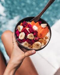 Le Miam O Fruits Nouvelle Tendance Pour Un Petit Dejeuner Healthy Vente Bol Coco Bols En Noix De Coco Bol Naturel Smoothie Bowl Bol Pour Buddha Bowl Vaisselle Ecologique
