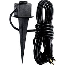 Outdoor Lighting Spikes And Stems Outdoor Lighting Accessories Outdoor Lighting The Home Depot