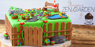 Geburtstag geburtstag kuchen dekorieren mädchen kuchen pudding. Marzipan Zen Garden Ein Susser Platz Zum Entspannen Mann Backt
