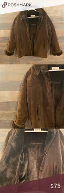 Vintage Jones New York Leather Jacket Euc Gorgeous Chocolate Brown Oversized Vintage Jones New York Genuine Leathe Leather Jacket Leather Coat Great Coat