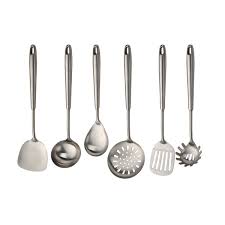 3,182 stainless steel kitchen utensil set amazon products are offered for sale by suppliers on alibaba.com, of which utensils accounts for 32%, flatware sets accounts for 2%, and baking & pastry tools accounts for 1%. Sus304 Top Quality Kitchenware Stainless Steel Kitchen Cooking Utensils Set Supply