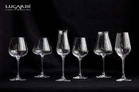 Wine glasses cut glass crystal design x 6 vintage. The Secret Of Crystal Wine Glasses Lucaris Crystal