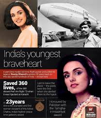 Story About How Neerja Fulfilled Her Duty Till Her Last Breath Oimfashion Hostess Quote Life Facts Life