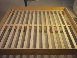 Bed slats are typically made of thin, wooden boards that lay evenly across the bed frame. Build Your Own King Slat Bed For 150 Kiwi Peach