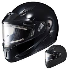 dp hjc cl max ii bt electric mens snowmobile helmets