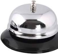Durable Count Call Bell All-Metal Construction Desk Bell Multifunctional  Service Bell for Hotels Schools Restaurants"