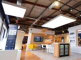 Square holes at each recessed light with the outer edge even with the 2x2. Ceiling Light Box Custom Led Illumination Unibox