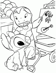Dibujos Para Colorear Disney Stich
