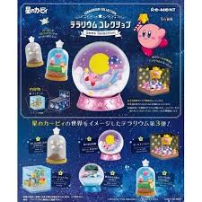 nintendo kirby game selection 3 inch terrarium re ment collectible in 2021 kirby games kirby rement