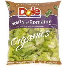 Fluid cup is equivalent to 8 fluid ounces, 2/3 of 8 fluid ounces is 5.28 u.s. Dole Fresh Organics Hearts Of Romaine Fresh Vegetables Donelan S Supermarkets