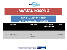 Panduan buat anda yang membuat permohonan jawatan kosong kerajaan negeri perak. Jawatan Kosong Kilang Amang Jabatan Tenaga Kerja Perak Facebook