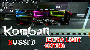 Marutiv2 (kbs team) bus dealer : Komban Extra Light Setting On Bus Simulator Indonesia Bussid