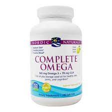 Nordic Naturals Complete Omega 565 Mg Omega 3 180 Softgels Evitamins Com