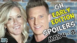 General Hospital Early Weekly Spoilers March 4-8: Jason Back as Carly  Splinters #gh #generalhospital