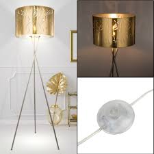 Stehleuchte Gold Dekorstanzungen Hohe 160 Cm Taxos Etc Shop