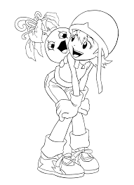 Takuya kanbara # voice actor: Digimon Coloring Pages