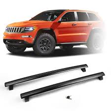 Free up room inside your vehicle with this pair of strong, lightweight aluminum roof rack cross bars designed for. Areyourshop Roof Rack Cross Rails Bars Luggage Carrier E1 For Grand Cherokee 2011 2012 2013 2014 2015 2016 2017 2018 Buy For Grand Cherokee 2011 12 13 14 15 16 2017