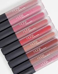 2021 women lipstick set liquid matte makeup lip gloss long lip ne lasting r6j6. Huda Beauty Liquid Matte Lipstick Spice Girl Asos