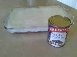 Micky S Blueberry Delight Makes 9 X 13 Pan First Make Graham Cracker Crust To Fit 9x13 Pan Then Make Blueberry Pie Filling Blueberry Delight Just Eat It