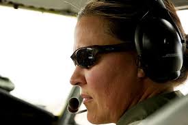 U.S. Air Force Lt. Col. Lisa Berente, a pilot from