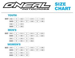 Oneal Fitment Guide Motorcycle Accessories Supermarket