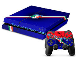 Italien Italia Italienischen Fussball Nationalmannschaft Logo Aufkleber Fur Playstation 4 Haut Fur Ps4 Aufkleber Logo Decor Logo Stickerlogo Wheel Aliexpress
