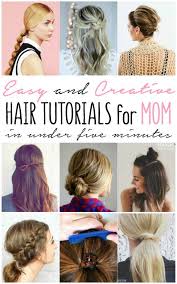 You know you always wanted to look like you belonged on laguna beach. Easy Mom Hair Styles Easy Hairstyles Mom Hairstyles Easy Mom Hairstyles