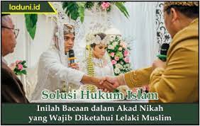 Pada prosesi akad nikah ini, wali dari mempelai wanita duduk berhadapan sambil menjabat tangan sang mempelai pria. Inilah Bacaan Dalam Akad Nikah Yang Wajib Diketahui Lelaki Muslim Nikah Laduni Id