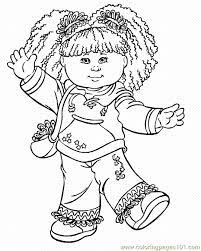 Free printable cabbage patch kids coloring pages below you will find all the printable cabbage patch kids coloring pages free to download. Cabbage Patch Kids Coloring Page 09 Coloring Page For Kids Free Cabbage Patch Printable Coloring Pages Online For Kids Coloringpages101 Com Coloring Pages For Kids