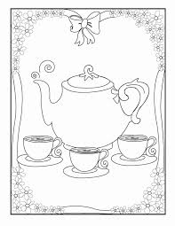Foster the literacy skills in your child with these free, printable coloring pages that can be easily assembled into a book. Tea Party Coloring Pages To Download And Print For Free