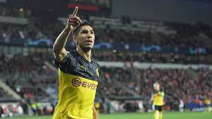 Eine kaufoption hat der bvb nicht. Borussia Dortmund Achraf Hakimi Vom Bvb In Der Weltspitze Angekommen Eurosport