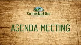 Agenda Meeting