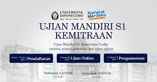 Check spelling or type a new query. Jalur Mandiri Kemitraan S1 Undip Syarat Materi Ujian Jadwal Lengkap Campuspedia News