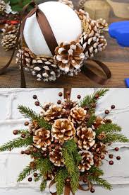 But a strand or two would look great any time try this easy project to add some sparkle to your christmas decor. 48 Amazing Diy Pine Cone Crafts Decorations A Piece Of Rainbow