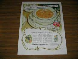 Gumbo is a type of cajun creole stew or soup that originated in the state of louisiana. 1949 Print Ad Campbell S Chicken Gumbo Soup And 50 Similar Items