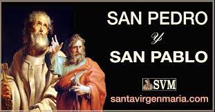 Y predicador de la verdad en todo el mundo. Oracion A San Pedro Y San Pablo 29 Junio Solemnidad San Pedro Y