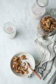 Clumpy Coconut Butter Granola Butter Clumpy Coconut Granola New Granola Recipes Food Breakfast Recipes