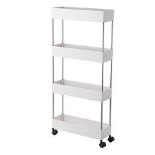 Maybe you would like to learn more about one of these? Aihome 3 Tier 4 Tier Slim Storage Cart Mobile Shelving Unit Organizer Slide Out Storage Rolling Utility Cart Pantry Tower Rack For Kitchen Bathroom Laundry Narrow Places Walmart Canada