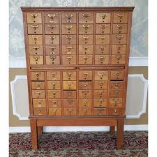 Showing results for library card file cabinet. Vintage Quartered Oak Gaylord Bros Inc 60 Drawer Library Index Card Catalog File Cabinet On Stand Chairish