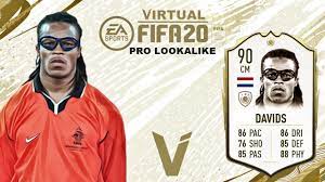 #juventuslegend's david trezeguet, mauro camoranesi & edgar davids share their experiences of. Fifa 20 Davids Virtual Pro Lookalike Youtube