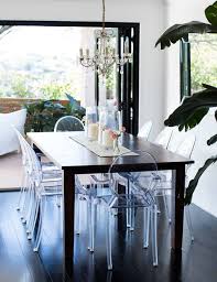 Pin By Kimberly Bertz On For The Home Ghost Chair Dining Room Ghost Chairs Dining Modern Dining