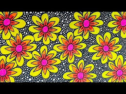 Contoh gambar batik bunga yang mudah digambar. 44 Contoh Gambar Batik Bunga Yang Mudah Digambar Free Gambar