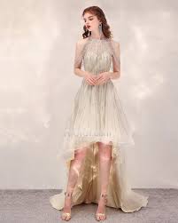 La robe de soirée représente la quintessence de la féminité : Encolure Coeur Princesse Courte Devant Luxe Robe Confirmation Robe Cocktail Courte Asymetrique Paillette Champagne Sans Manches Epaule Nu Chic Pas Cher 5421020431 Ricici Com