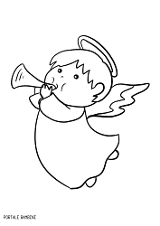 Disegni Di Angeli E Angioletti Da Stampare E Colorare Portale Bambini Disegni Da Colorare Natalizi Disegni Da Colorare Angeli