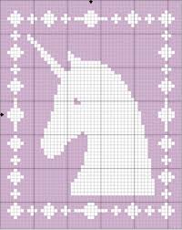 filet unicorn blanket crochet pattern the lavender chair