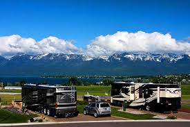 Polson is a city in lake county, montana, united states, on the southern shore of flathead lake. Polson Motorcoach And Rv Resort Polson Montana Rv Parks Mobilerving Com
