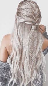 Yarn braids are a particularly stunning idea of a hairstyle that focuses on the distinct texture that is obviously artificial, but in a way in tune with your kinks. Platinum Blonde Hair Fishtail Braid French Braid Hairstyles Grey Cardigan White Background Braided Hairstyles Platinum Blonde Hair Thick Hair Styles
