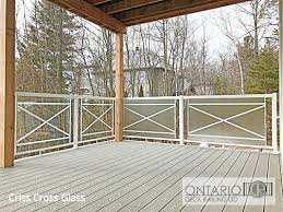 (1) a stairway shall have a handrail on at least one side, and if 1 100 mm or more in width, shall have handrail s on both sides. Ontario Deck Railing Ltd Aluminum Glass Railings London Ontario Ontario Deck Railing Ltd