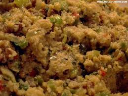 Cornbread And Andouille Stuffing Recipe Dressing Recipes Cornbread Soul Food Cornbread Dressing Cornbread Dressing Southern